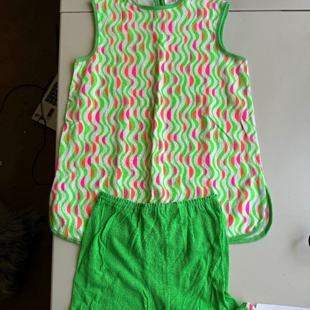 Brand New 1960s NITEY NITE pajama set girl size 8